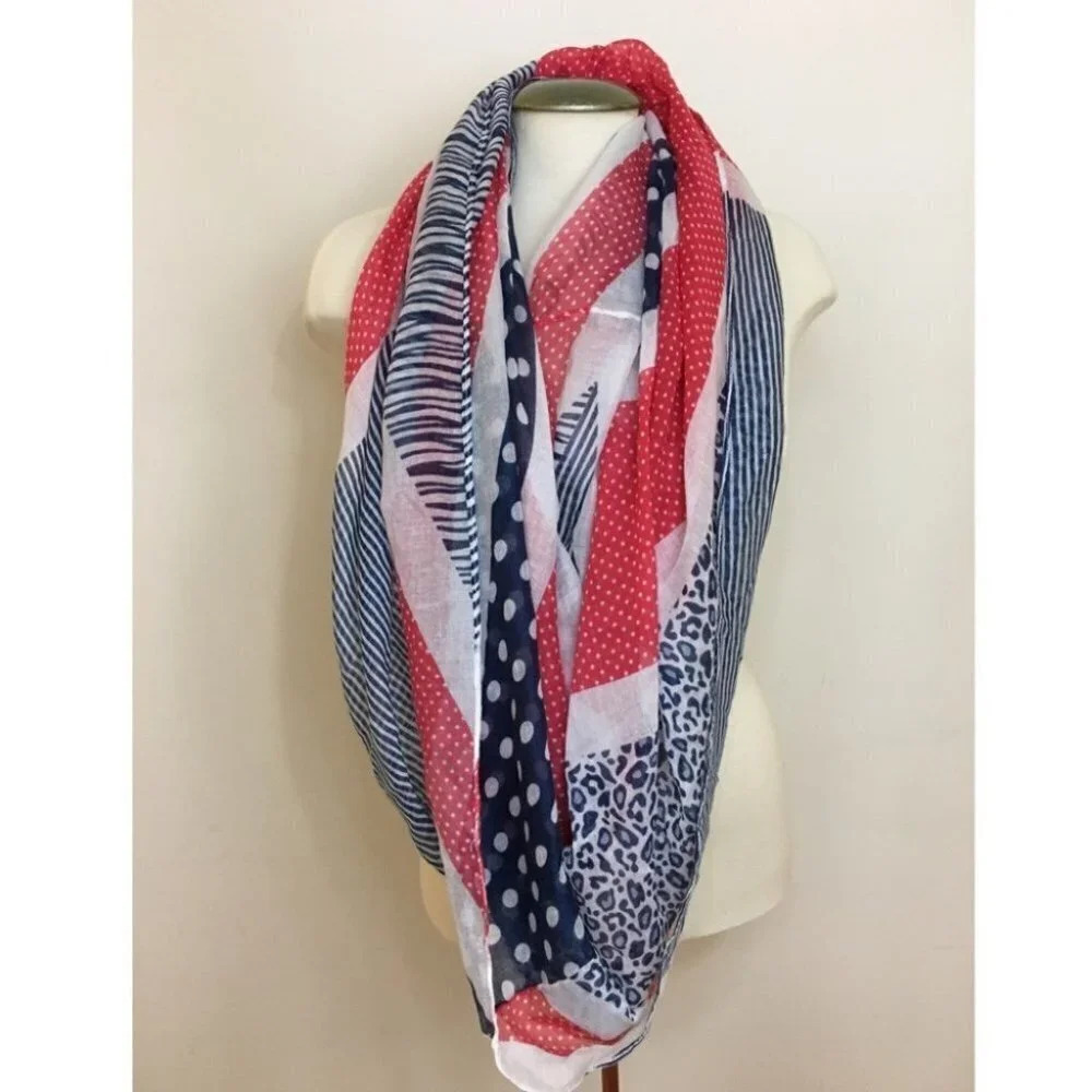 Y2K Funky Infinity Scarf